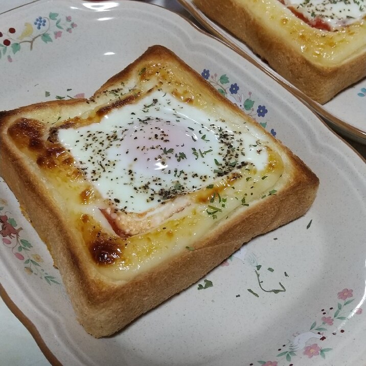 CMのマヨたまごトースト！！焼きました❤️